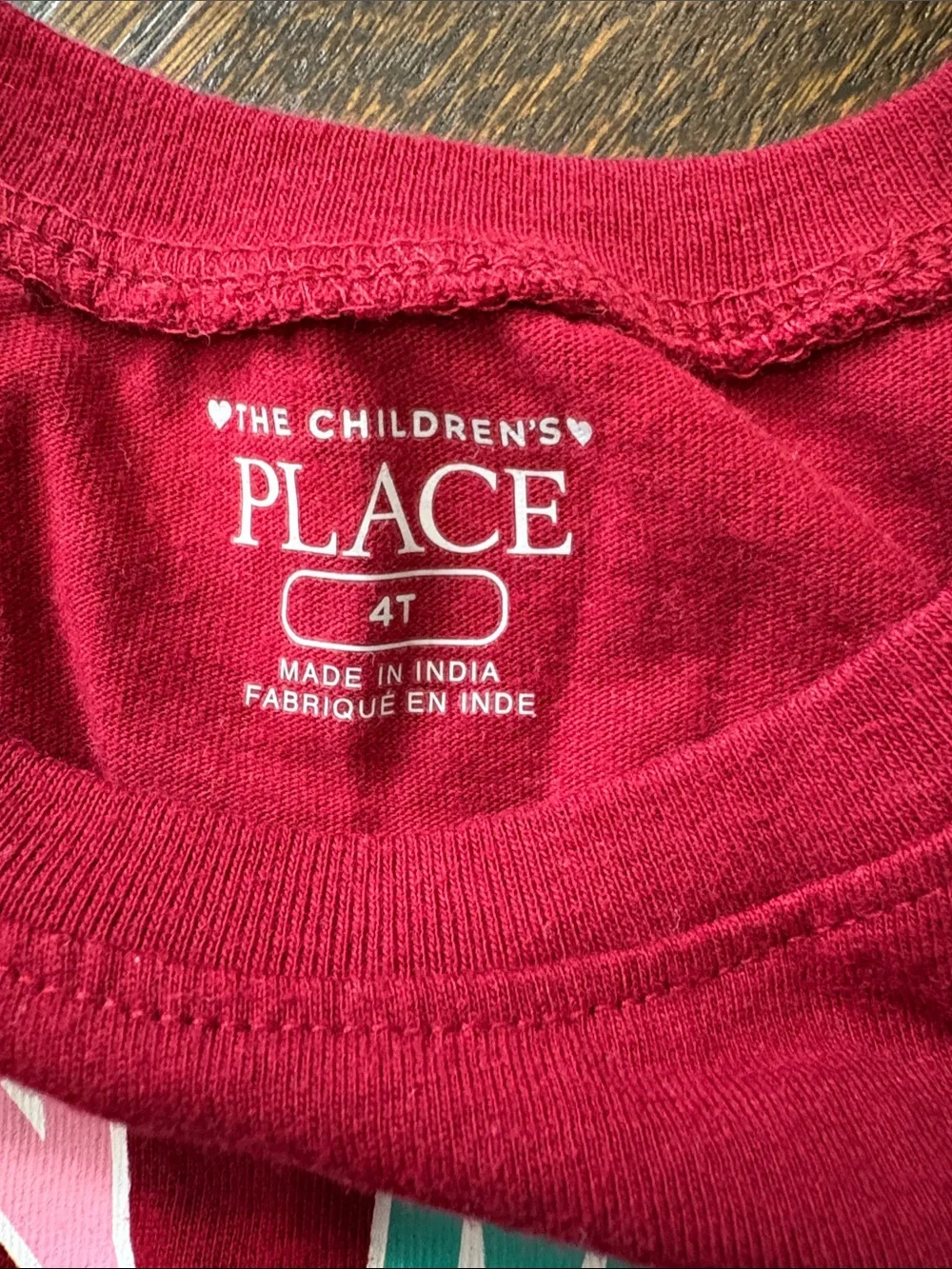 4T The Children's Place Girls' Long-Sleeve Holiday Tee Trio